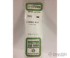 Evergreen 7412 S Strips-4X12 (8/Pk) Scratch Building Supplies