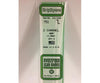 Evergreen 751 14 Z Channels 1.5Mm (4Pcs) Scratch Building Supplies