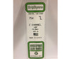 Evergreen 754 14 Z Channels 3.1Mm (3Pcs) Scratch Building Supplies