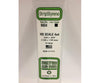 Evergreen 8404 Ho Strips-4X4 (10/Pk) Scratch Building Supplies