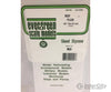 Evergreen 9020 6X12 Plain Sheet- .020 (3/Pk) Scratch Building Supplies