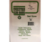 Evergreen 9101 8X21White Sheet .010 (8/Pk) Scratch Building Supplies