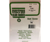 Evergreen 9103 8X21White Sheet .020 (6/Pk) Scratch Building Supplies