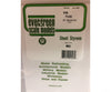 Evergreen 9108 8X21White Sheet .125 (1/Pk) Scratch Building Supplies