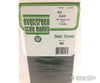 Evergreen 9513 6X12 Black Sheet .50Mm (3Pcs) Scratch Building Supplies