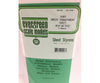 Evergreen 9903 .010X6X12 Green Transparent Sheets Scratch Building Supplies