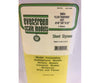 Evergreen 9904 .010X6X12 Yellow Transparent Sheets - 2 Scratch Building Supplies