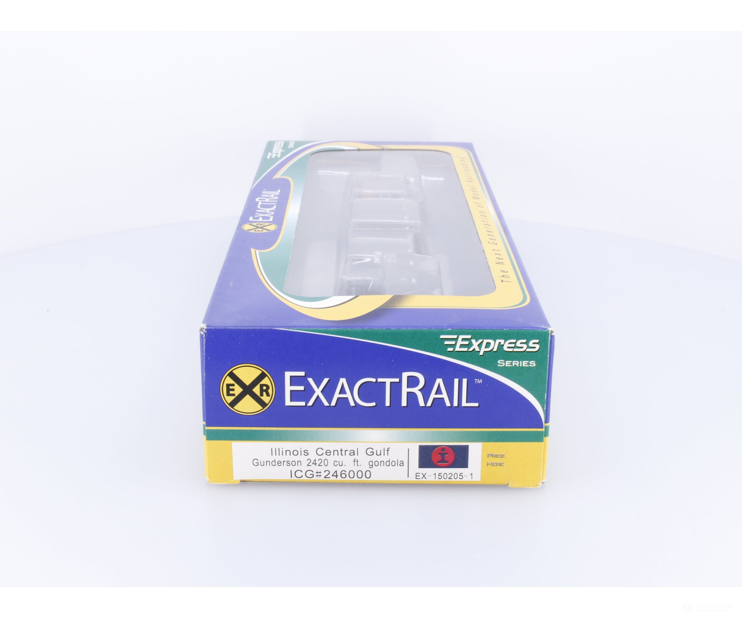 ExactRail 150205-1 HO Gunderson 2420 Cu. Ft. Gondola Illinois Central Gulf (ICG) 246000 Freight Cars