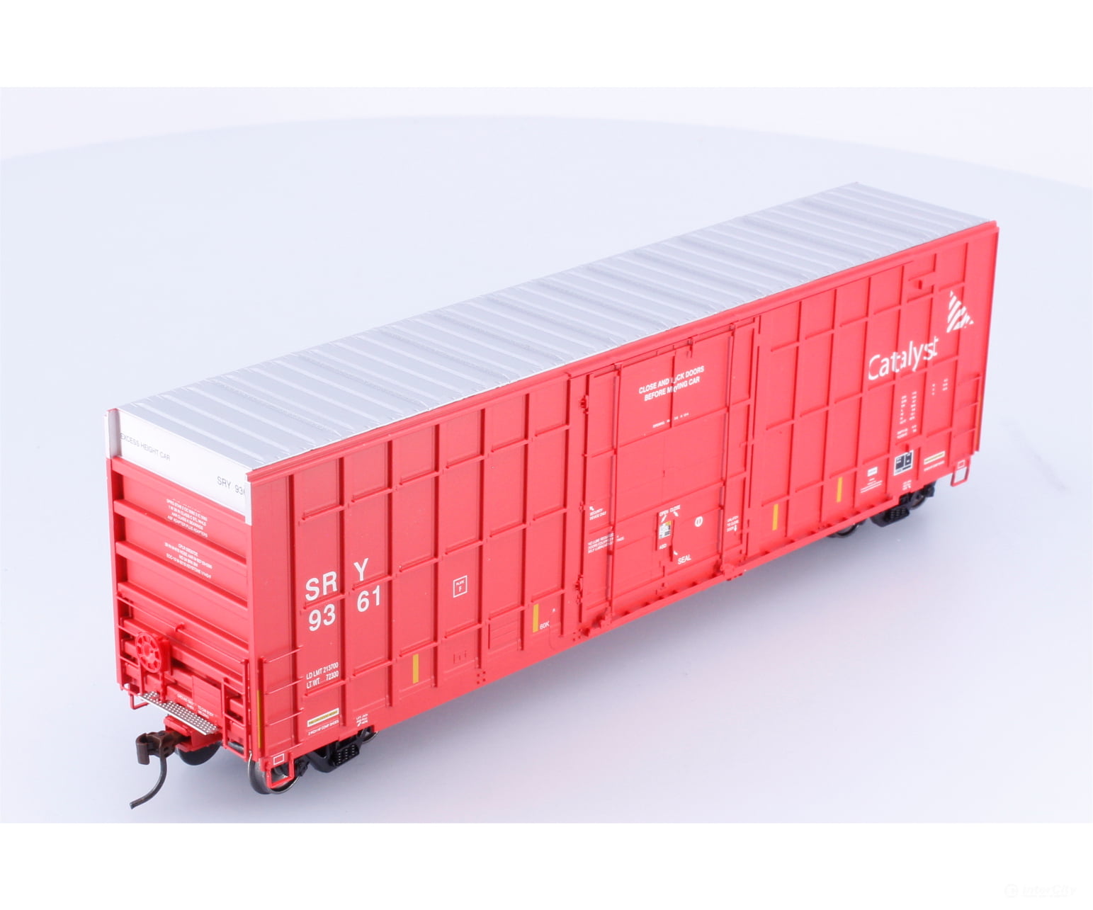 ExactRail EE-1403-6 HO Trinity 6275 Plug Door Box Car Southern Railway of British Columbia (SRY) 9361 - Freight Cars