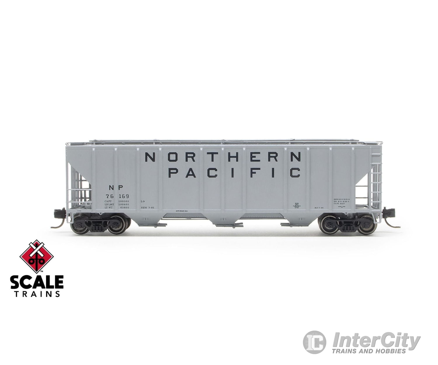 Exactrail En53017-1 N Scale Pullman-Standard 4427 Covered Hopper Northern Pacific/1965 As