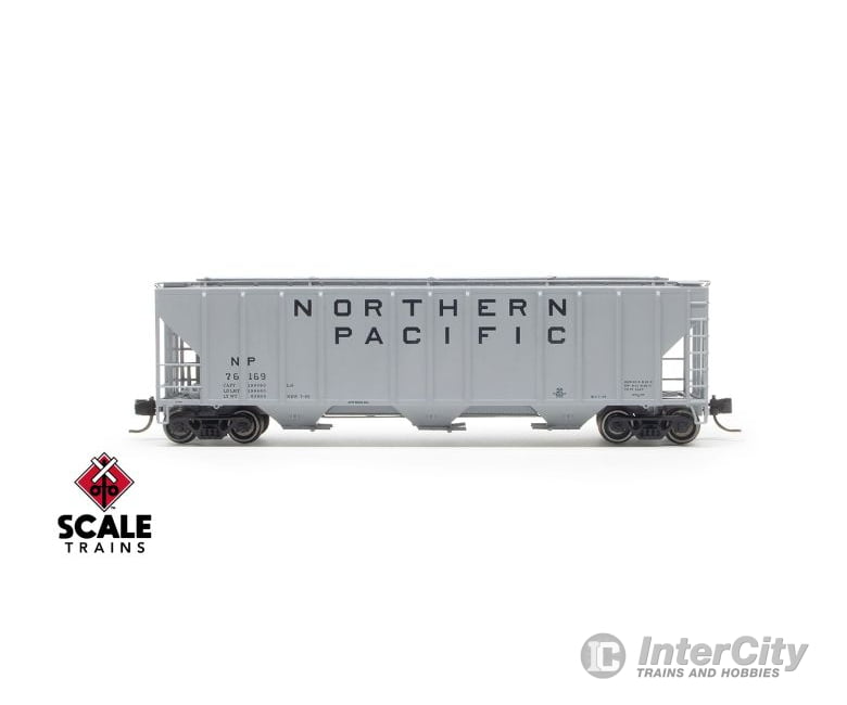 Exactrail En53017-3 N Scale Pullman-Standard 4427 Covered Hopper Northern Pacific/1965 As