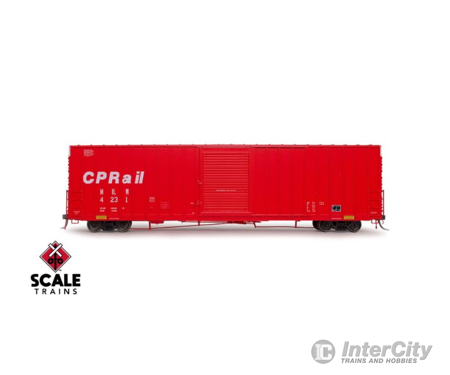 Exactrail Ep-80556-1 Platinum Ho Scale Pc&F 7633 Appliance Boxcar Canadian Pacific/Red/Milwaukee