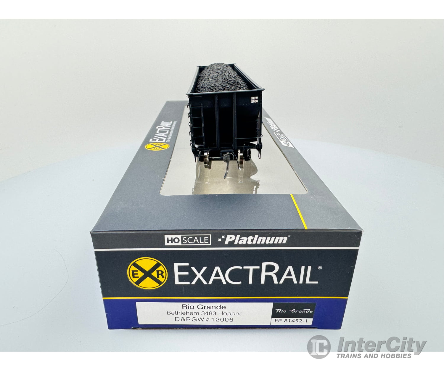 Exactrail Ep-81452-1 Ho Bethlehem 3483 Hopper Denver And Rio Grande Western (Drgw) 12006 Freight