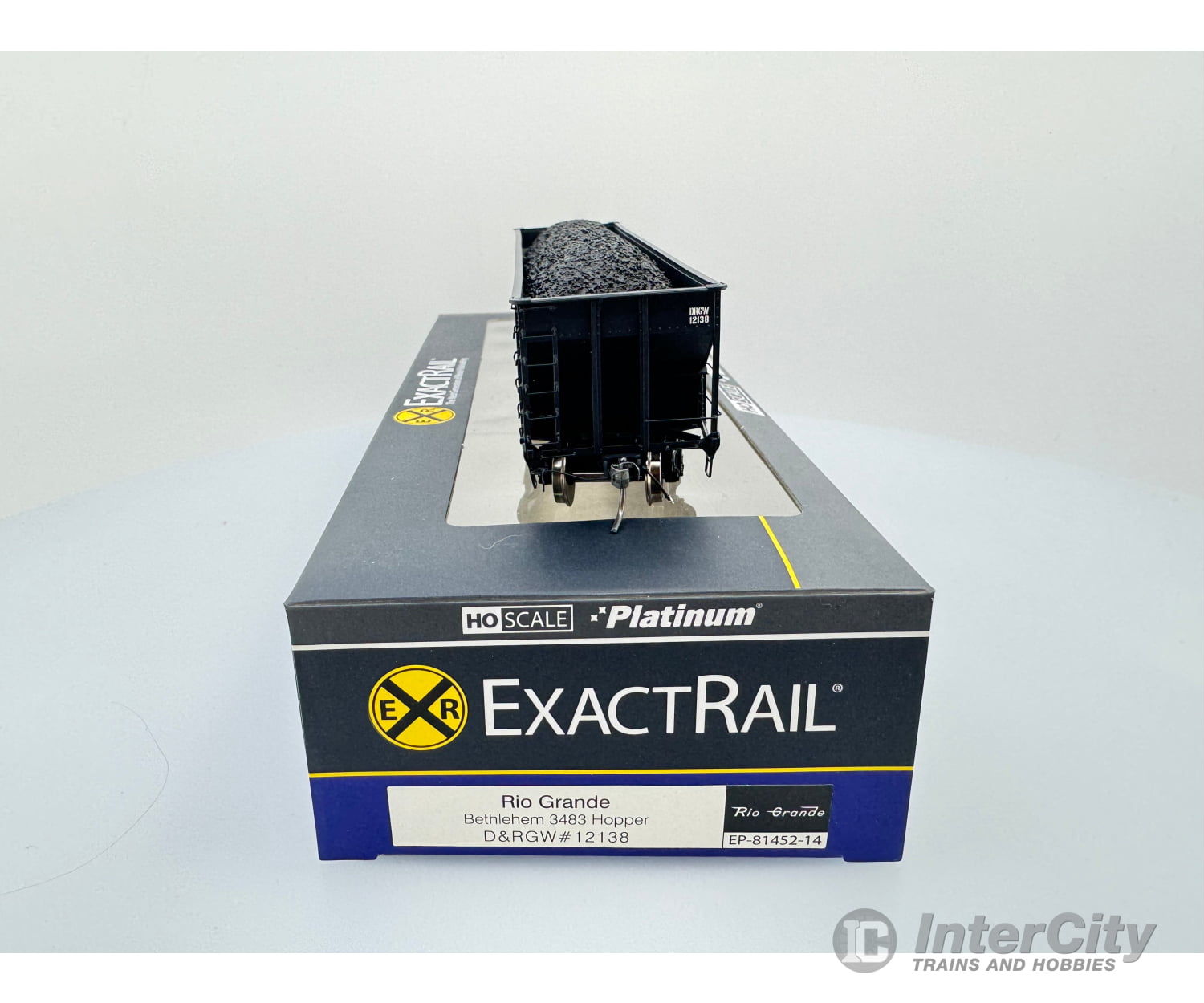 Exactrail Ep-81452-14 Ho Bethlehem 3483 Hopper Denver And Rio Grande Western (Drgw) 12138 Freight