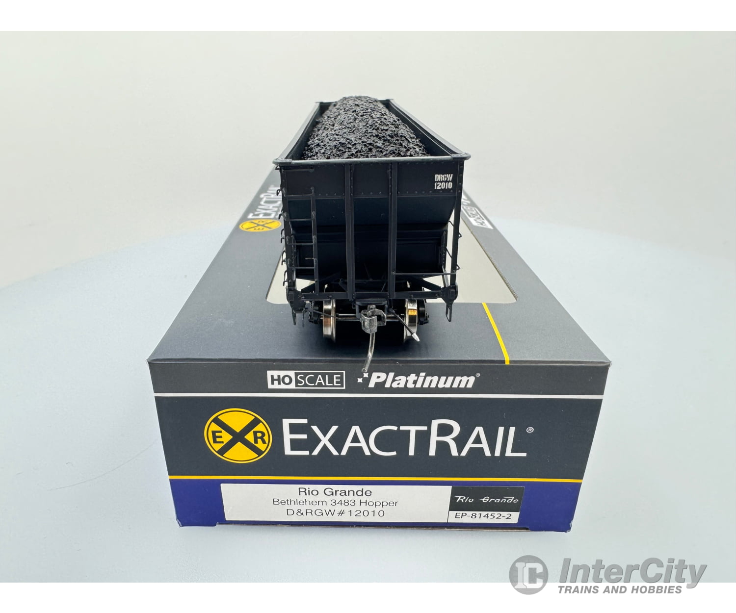 Exactrail Ep-81452-2 Ho Bethlehem 3483 Hopper Denver And Rio Grande Western (Drgw) 12010 Freight