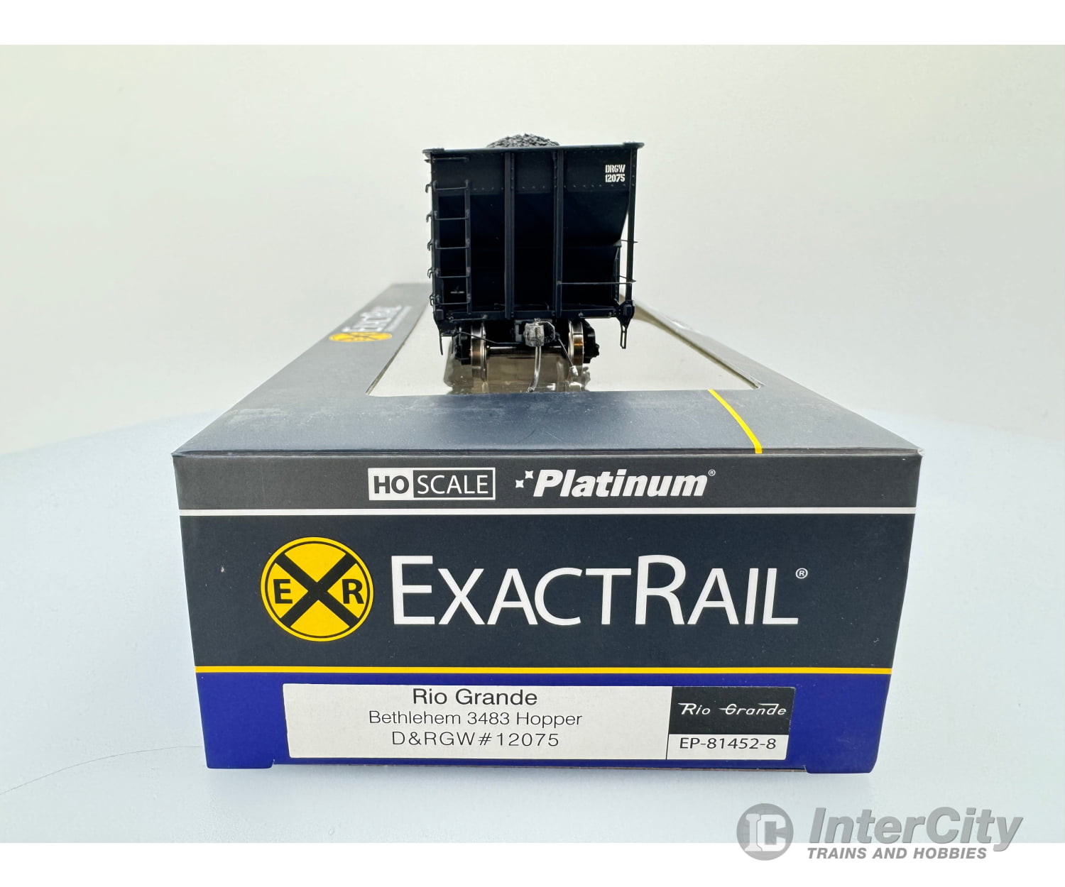 Exactrail Ep-81452-8 Ho Bethlehem 3483 Hopper Denver And Rio Grande Western (Drgw) 12075 Freight