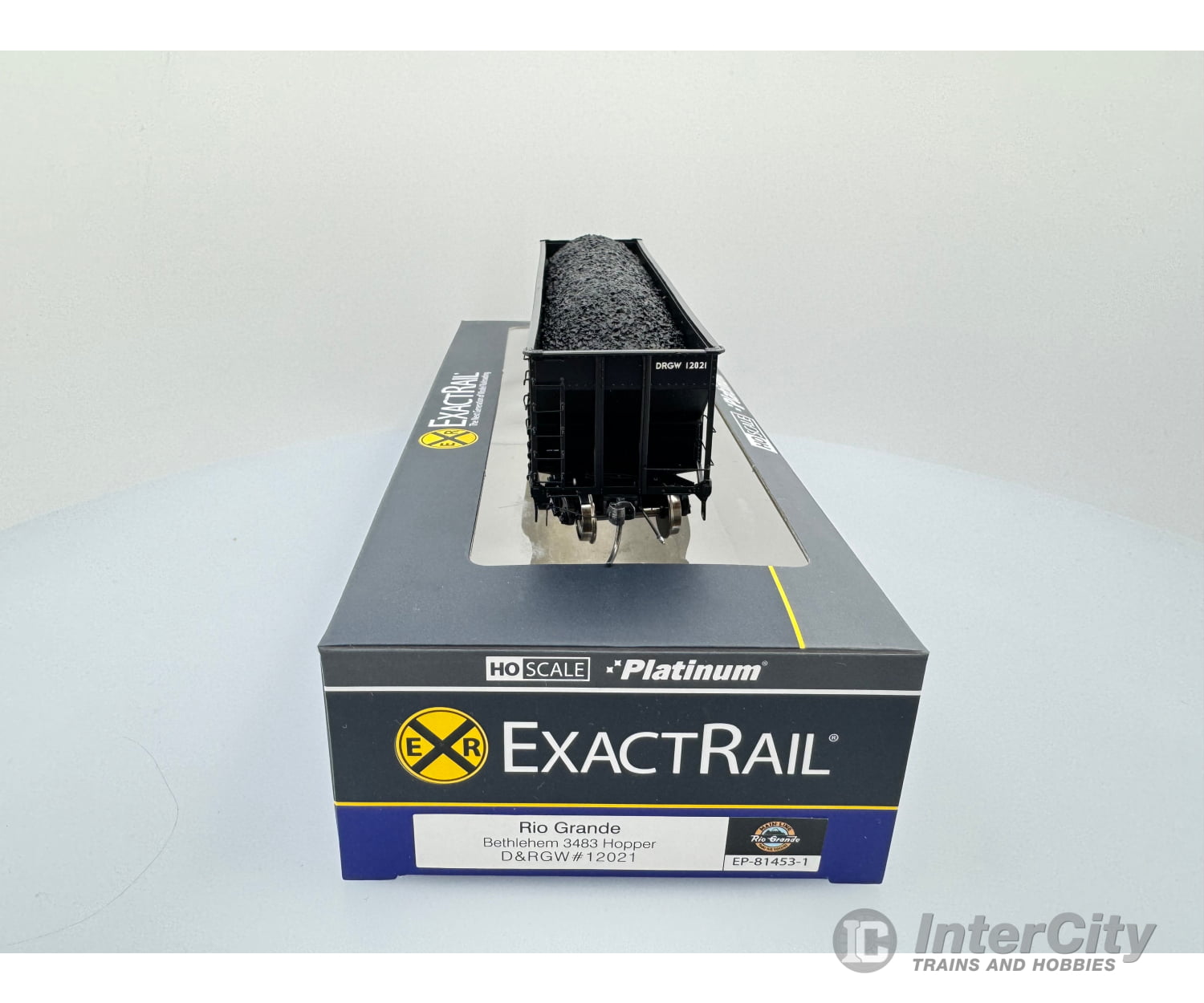 Exactrail Ep-81453-1 Ho Bethlehem 3483 Hopper Denver And Rio Grande Western (Drgw) 12021 Freight