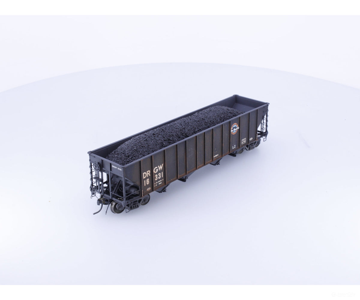 ExactRail EP-81453-3 HO Bethlehem 3483 Hopper Weathered Denver and Rio Grande Western (DRGW) 16331 - Freight Cars