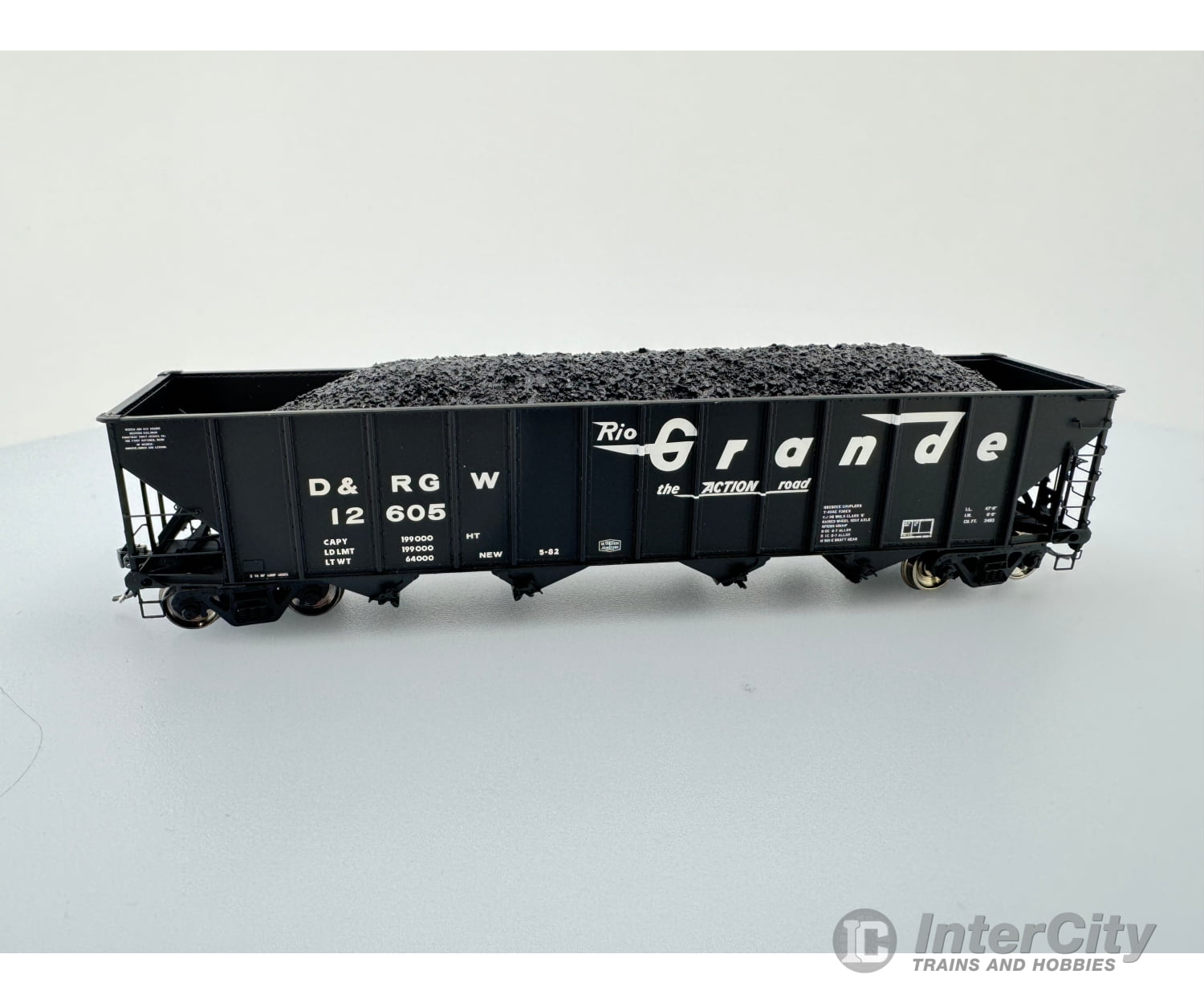 Exactrail Ep-81460-12 Ho Bethlehem 3483 Hopper Denver And Rio Grande Western (Drgw) 12605 Freight