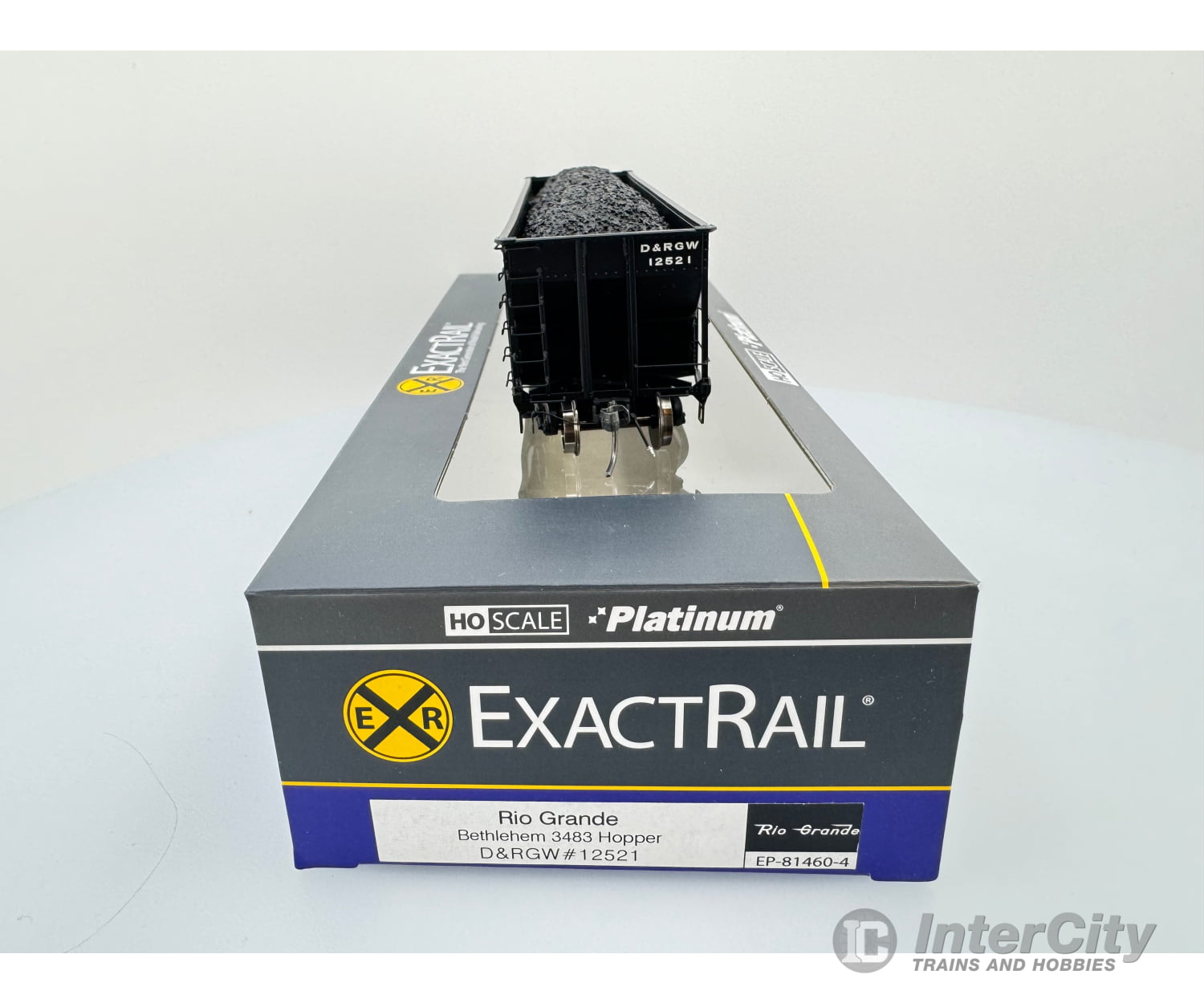 Exactrail Ep-81460-4 Ho Bethlehem 3483 Hopper Denver And Rio Grande Western (Drgw) 12521 Freight