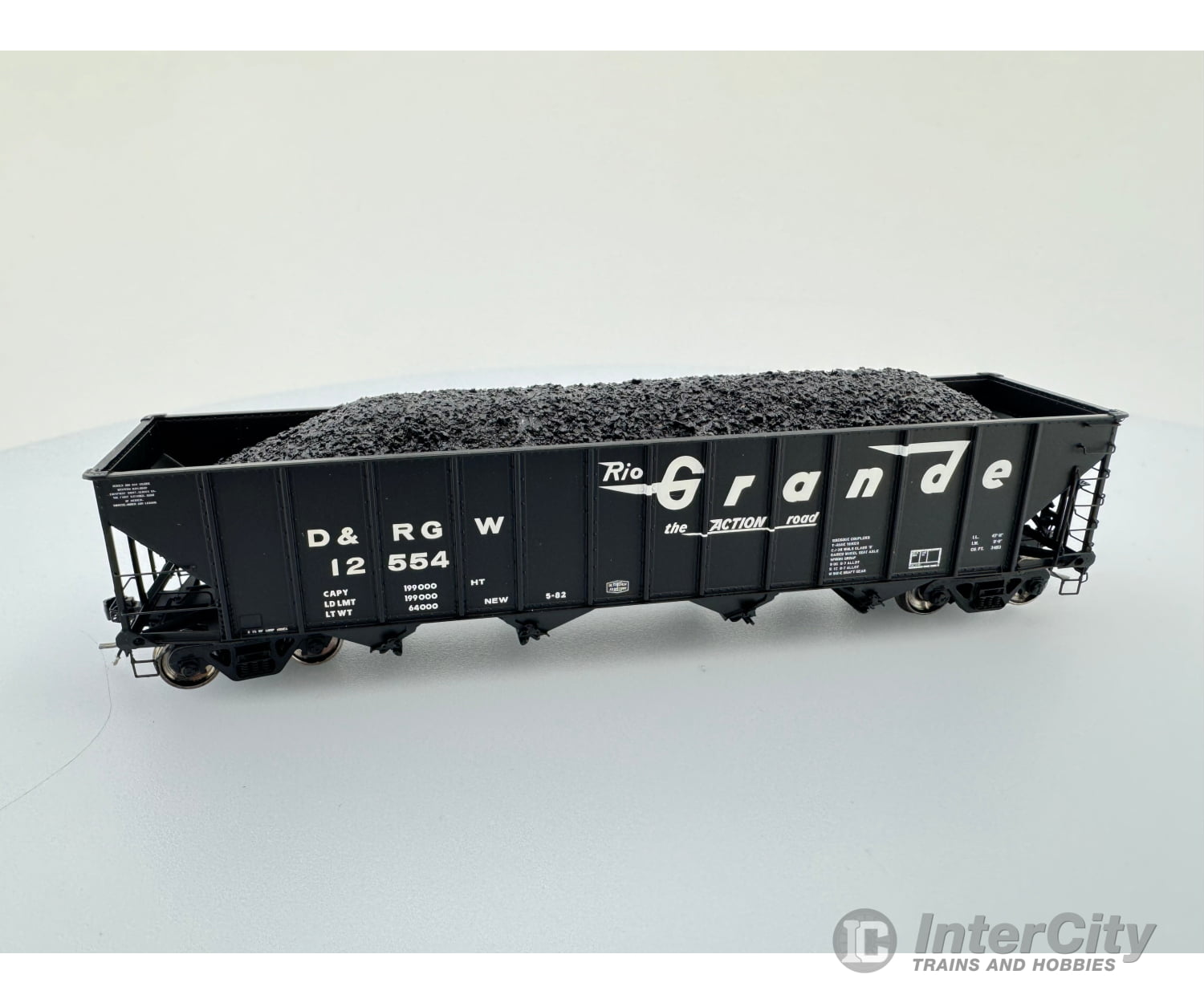 Exactrail Ep-81460-7 Ho Bethlehem 3483 Hopper Denver And Rio Grande Western (Drgw) 12554 Freight