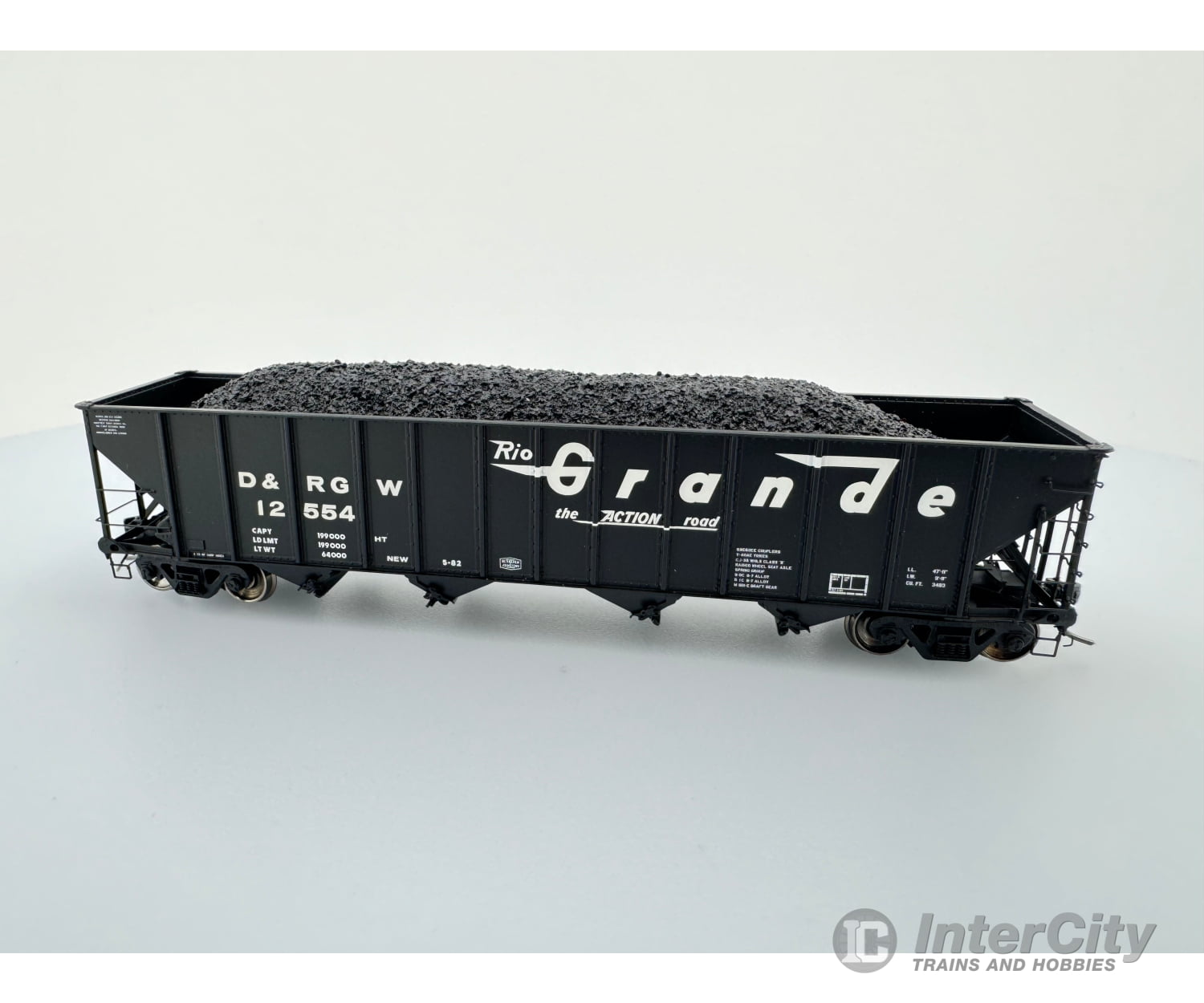 Exactrail Ep-81460-7 Ho Bethlehem 3483 Hopper Denver And Rio Grande Western (Drgw) 12554 Freight