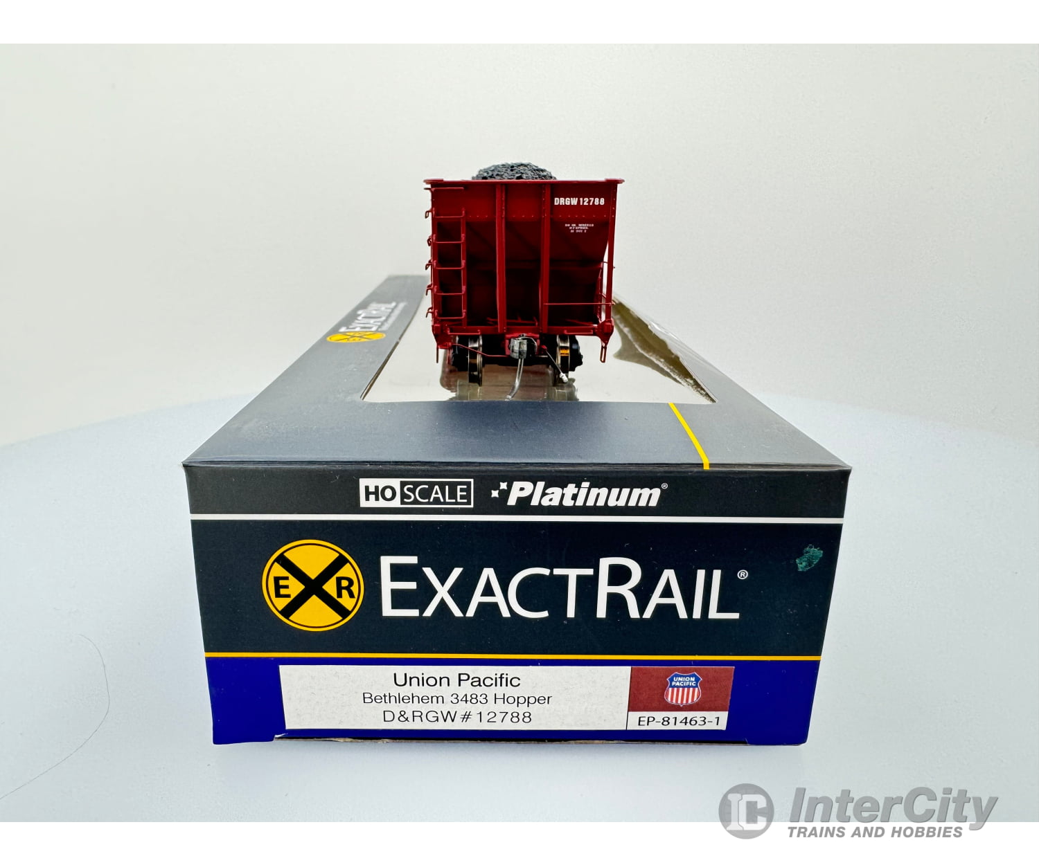 Exactrail Ep-81463-1 Ho Bethlehem 3483 Hopper Denver And Rio Grande Western (Drgw) 12788 Freight