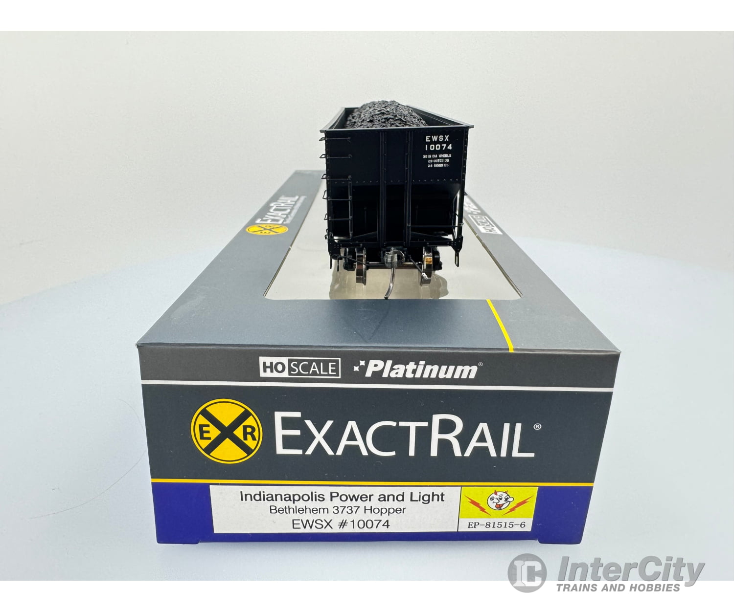 Exactrail Ep-81515-6 Ho Bethlehem 3737 Hopper Ewsx 10074 Freight Cars