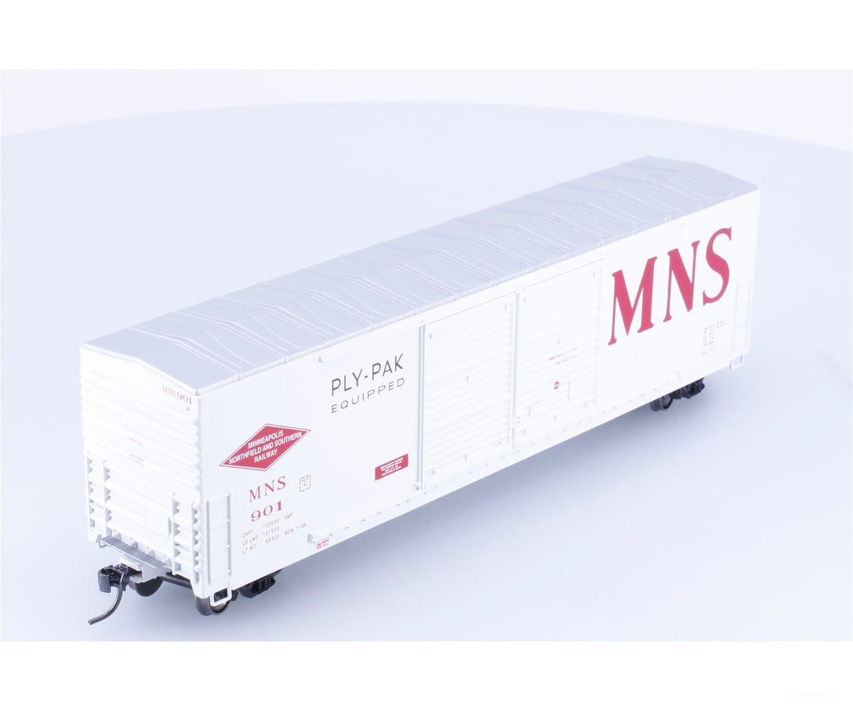 ExactRail EX-1009-1 HO Gunderson 5200 Box Car Minn. Northfield & Southern (MNS) 901 - Freight Cars