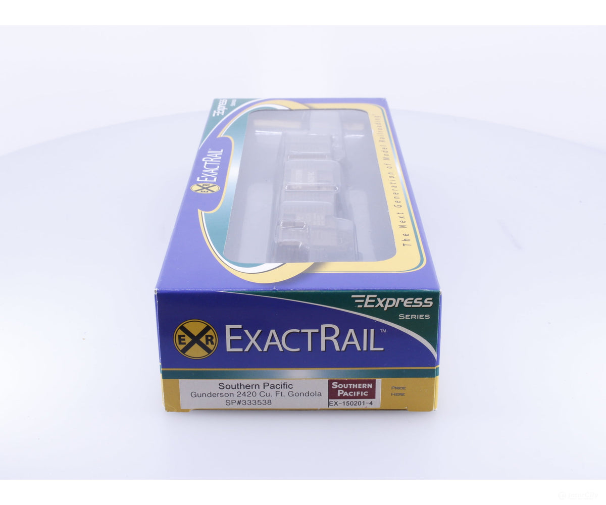 ExactRail EX-150201-4 HO Gunderson 2420 Cu. Ft. Gondola Southern Pacific (SP) 333538 - Freight Cars
