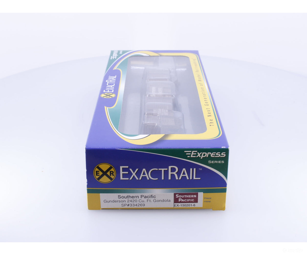ExactRail EX-150201-6 HO Gunderson 2420 Cu. Ft. Gondola Southern Pacific (SP) 334269 - Freight Cars