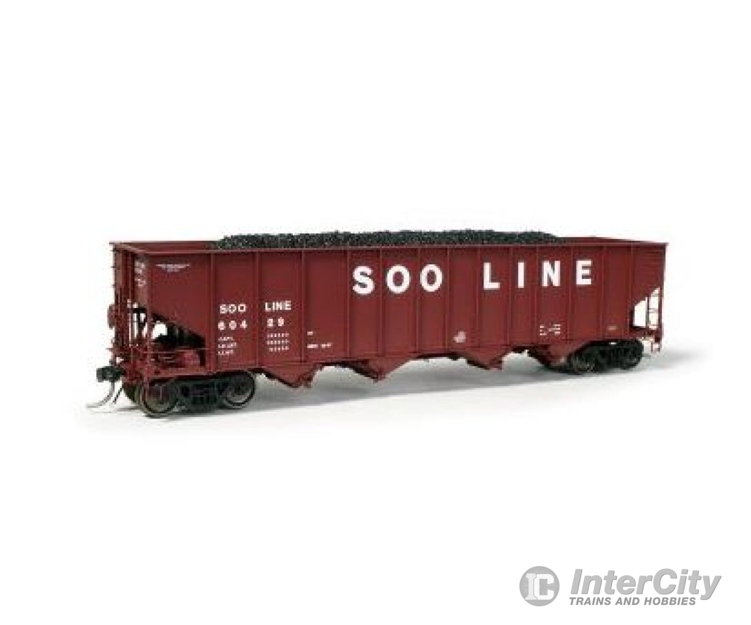 Exactrail Platinum Ep-81522-4 Ho Bethlehem 3502 Hopper Soo Line #60361 Freight Cars