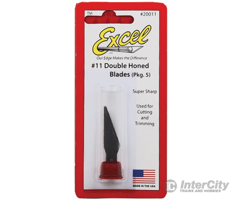 Excel 20011 Light-Duty Replacement Blades (Fit K1 K3 K17 K18 K30 & K40 Handles) -- Super Sharp