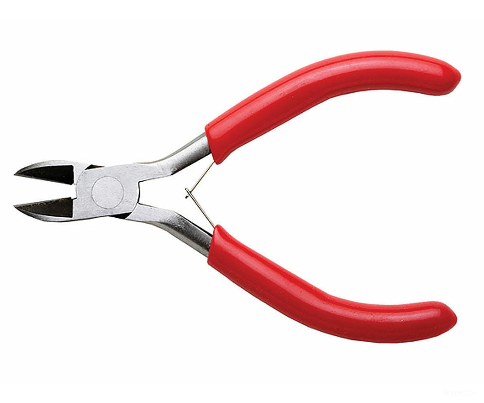 Excel 55550 Spring Loaded Soft Grip Pliers -- 4-1/2 Wire Cutter Carded Tools
