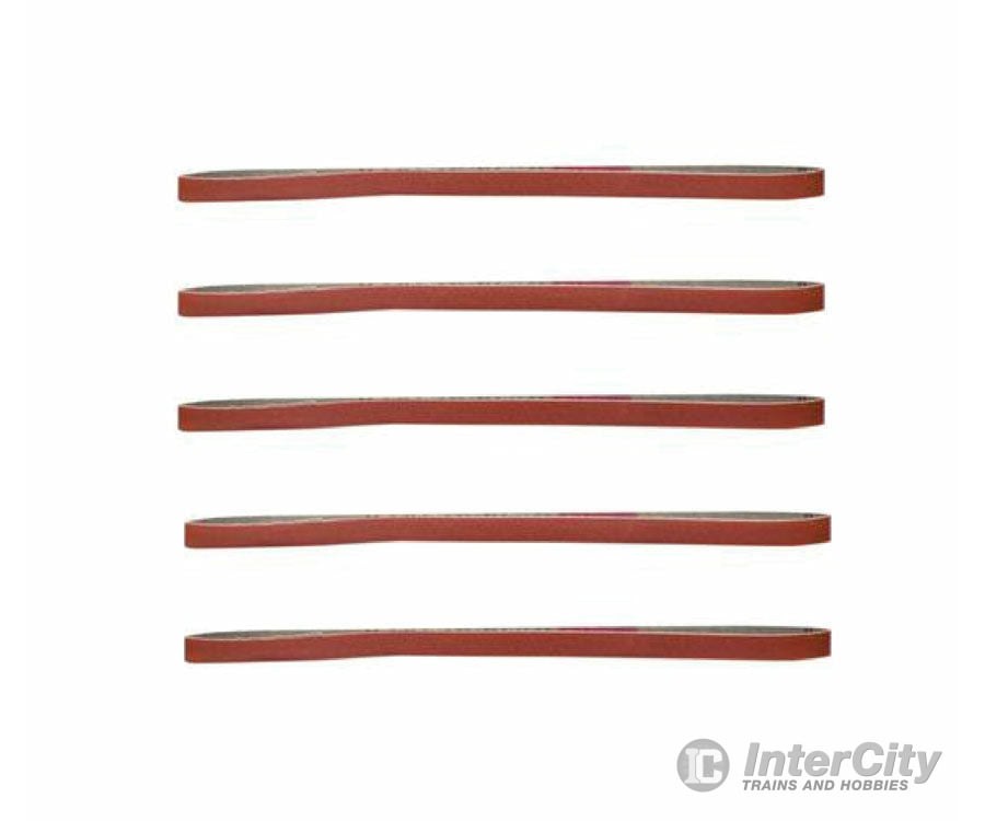 Excel 55680 Sanding Stick & Belts #120 Grit (Red) Pkg(5) Tools