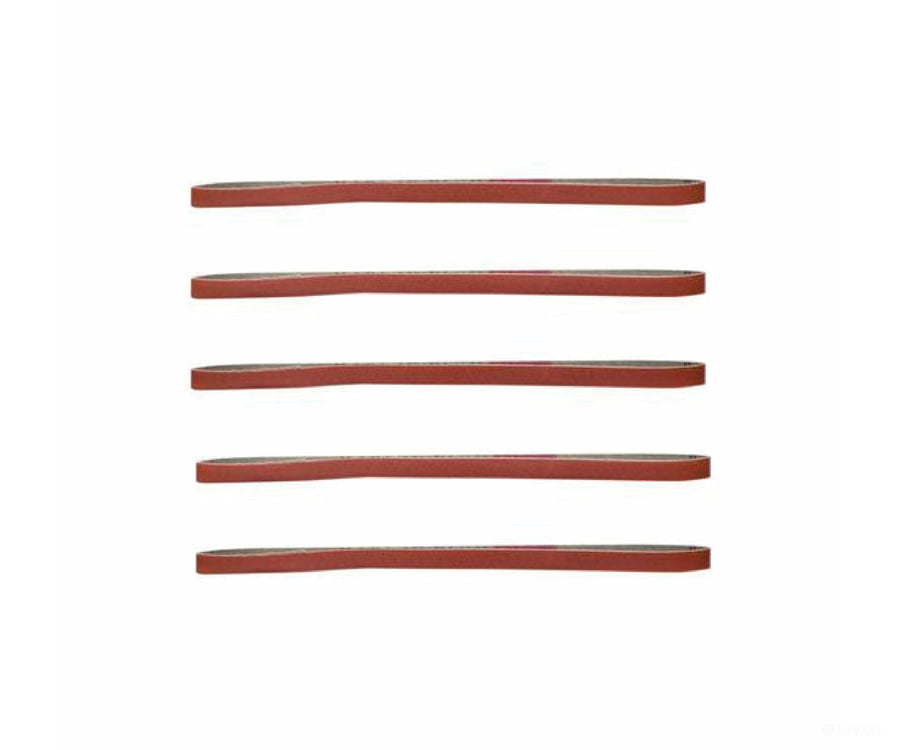 Excel 55681 Sanding Stick & Belts -- #240 Grit (Blue) Pkg(5) Carded Tools