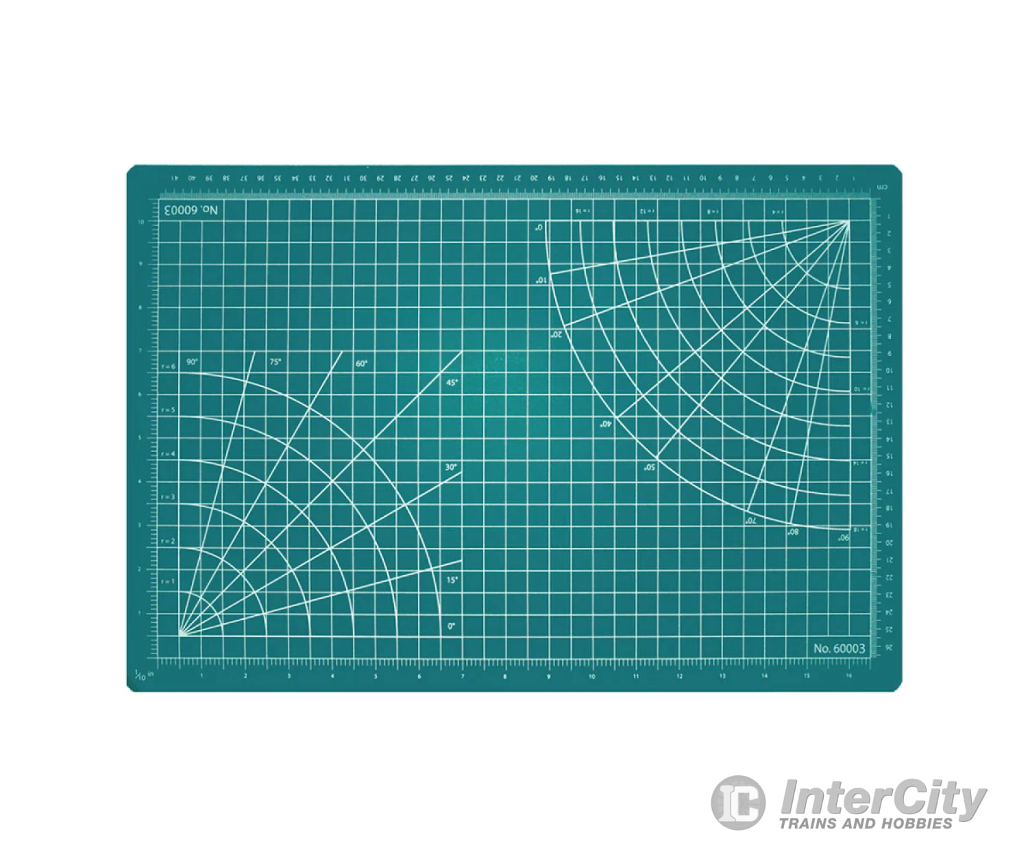 Excel 60003 12X18 Self Healing Cutting Mat - Double Sided Green Tools