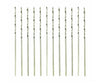Excel A 50072 Fine High-Speed Twist Drill Bit - Pkg(12) In Tube Carded #72 Tools