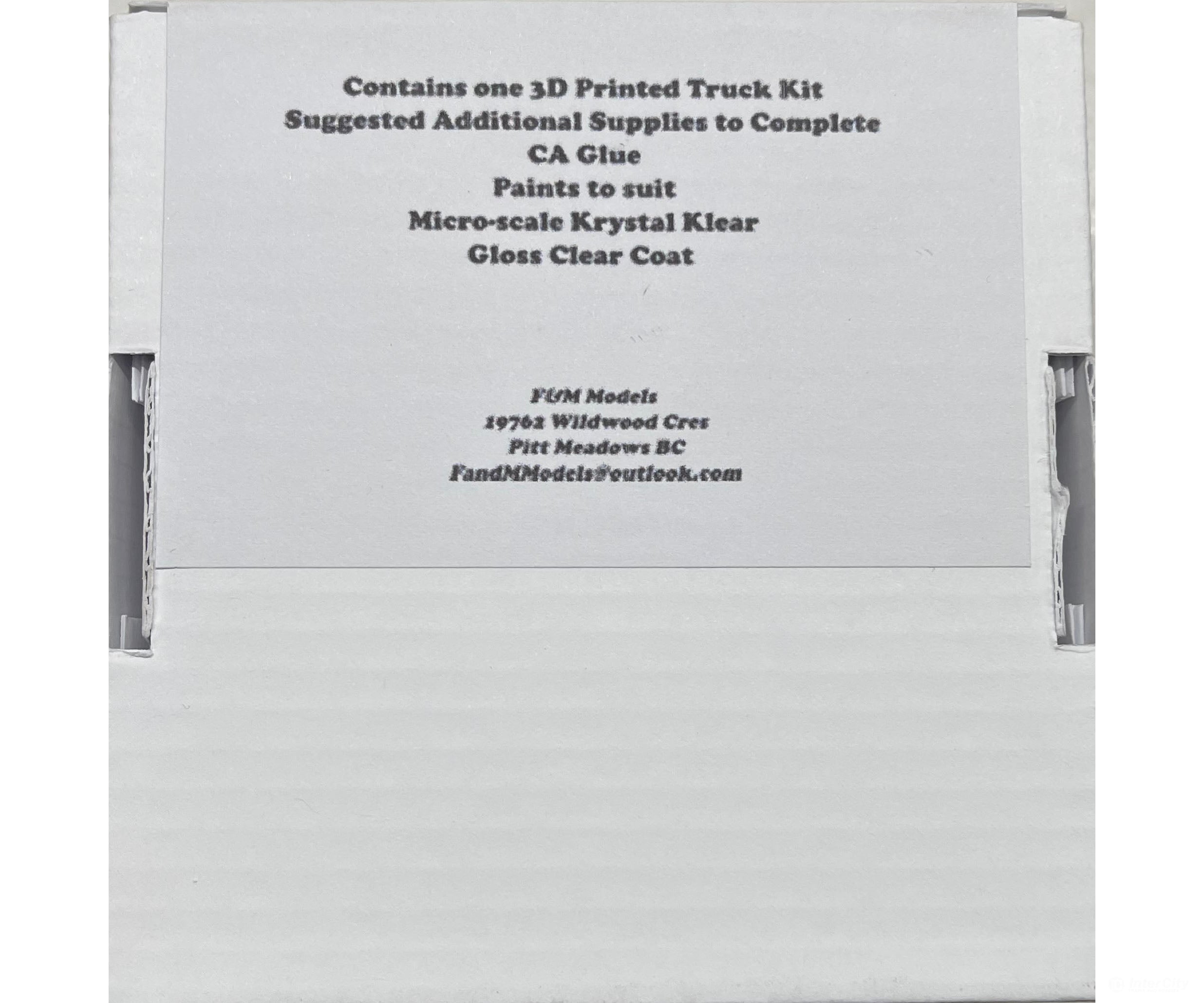 F&M Models Ho Hokw - 01 359 Kenworth K100 Coe Truck (Resin Kit) Cars & Trucks