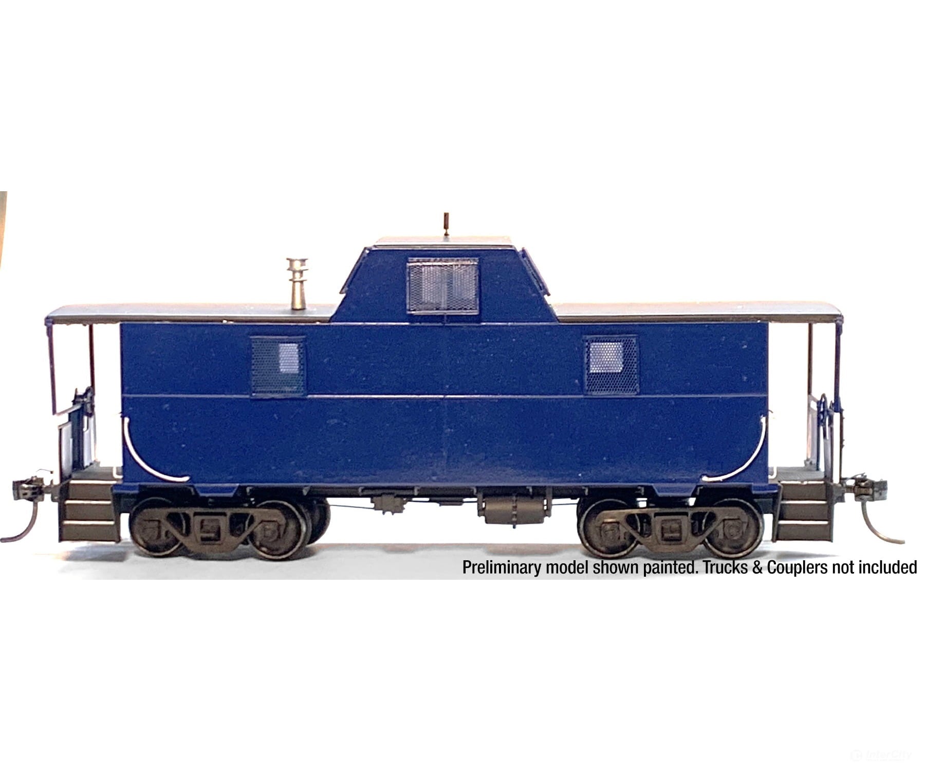 F&M Models HO-Scale BC Hydro/SRY Caboose - Highly Detailed Resin Kit Freight Cars