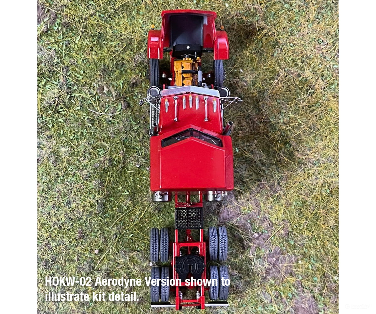 F&M Models HO Scale HOKW-03 Kenworth W900A w 60’’ Sleeper Truck (Resin Kit) Cars & Trucks