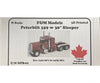 F&M Models N-Scale NPB-01 Peterbilt 369 Truck with 36’’ Sleeper Cab (Resin Kit) Cars & Trucks