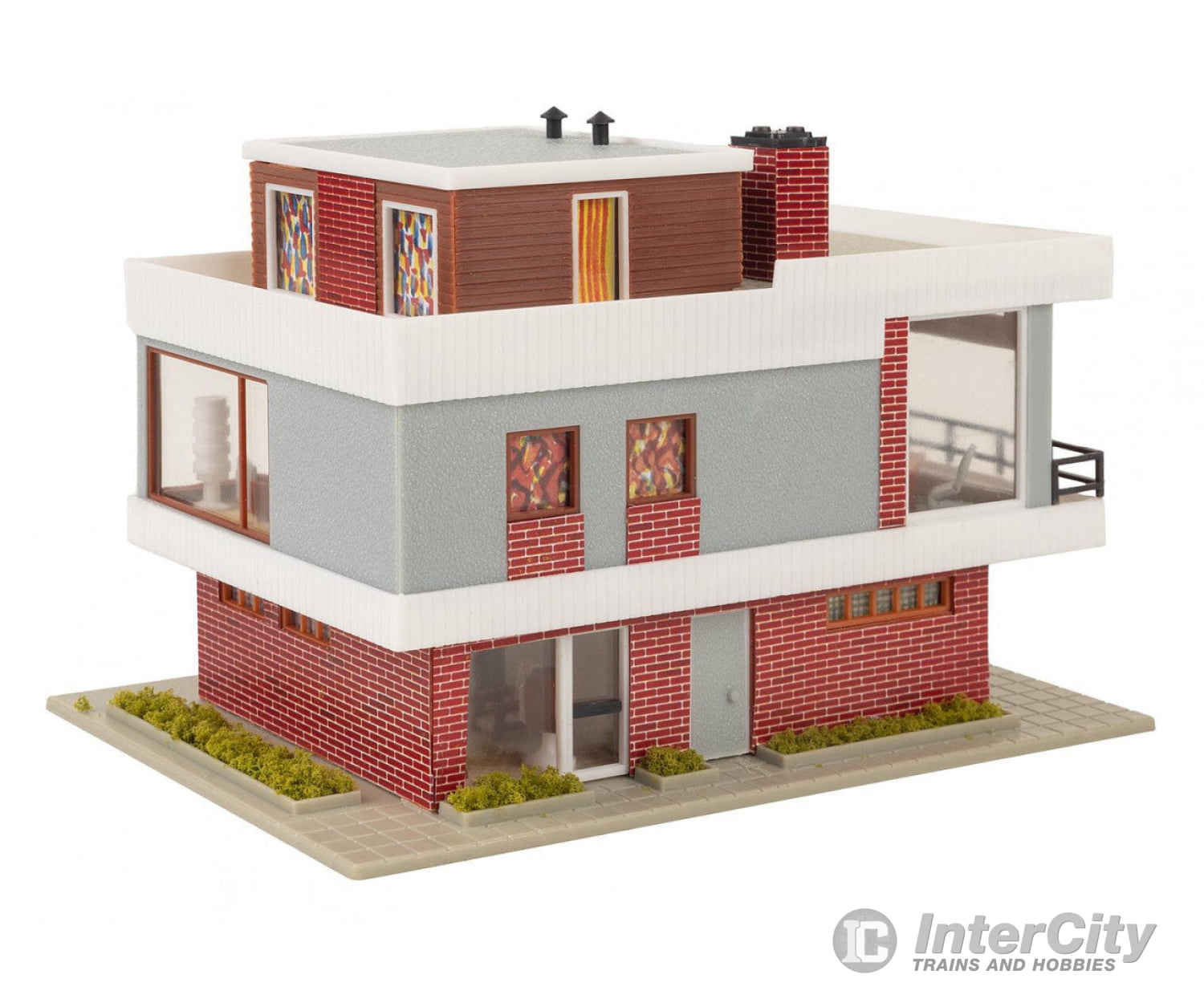 Faller 109257 Ho B-257 Modern House With Flat Roof Structures