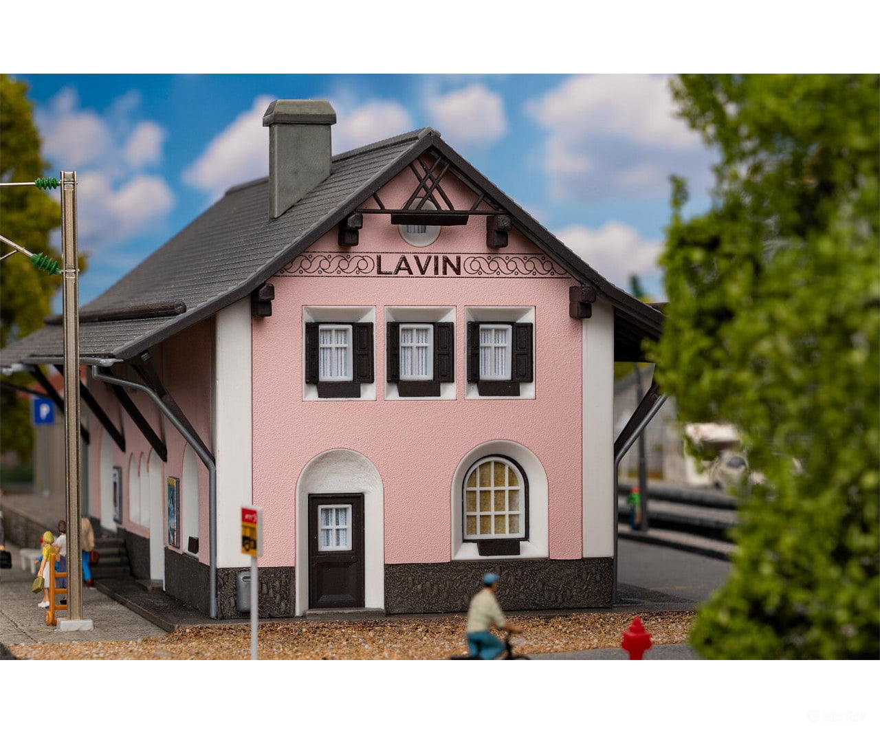 Faller 110134 Ho Lavin Station Structures