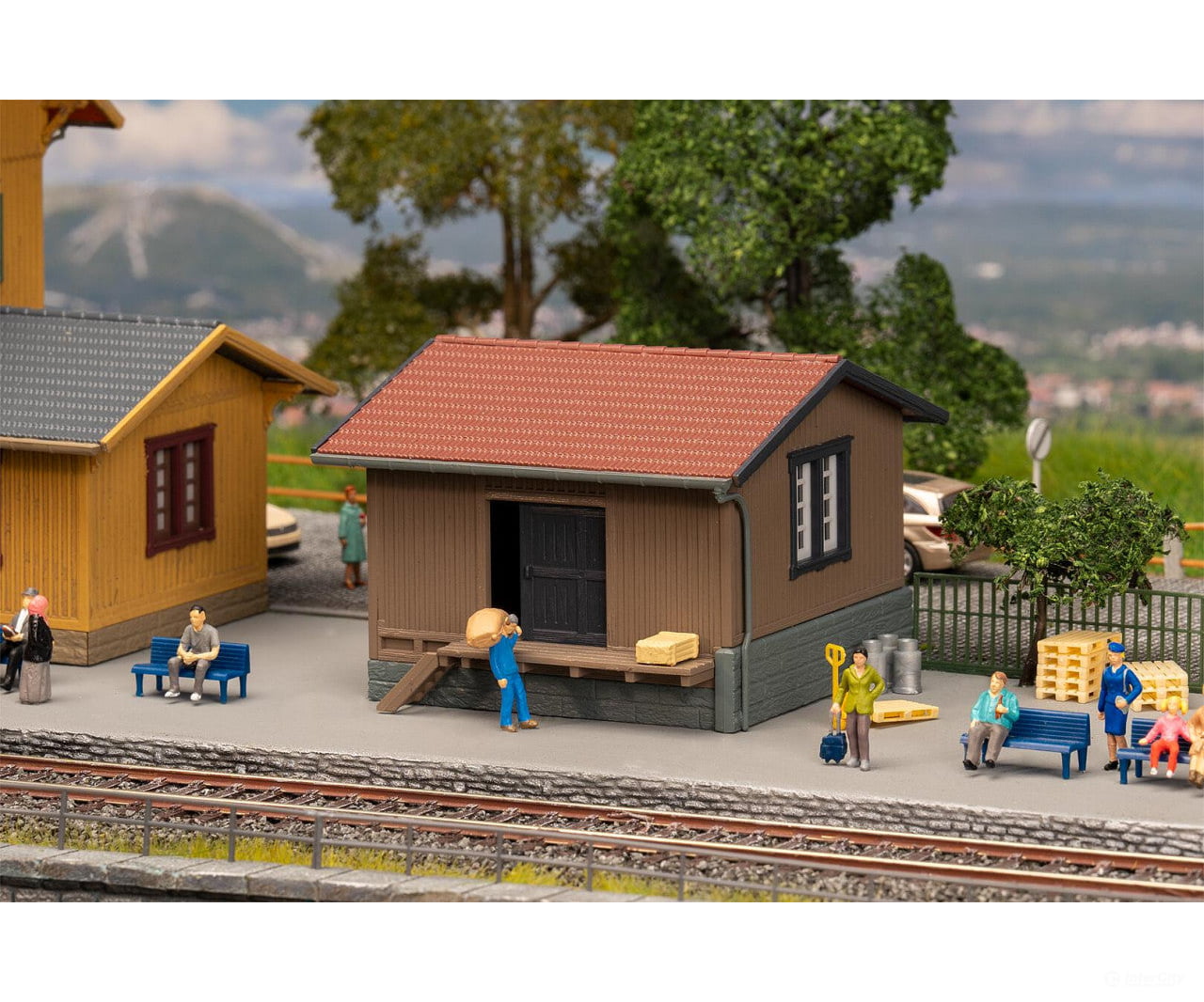 Faller 120099 Ho Small Goods Shed Structures