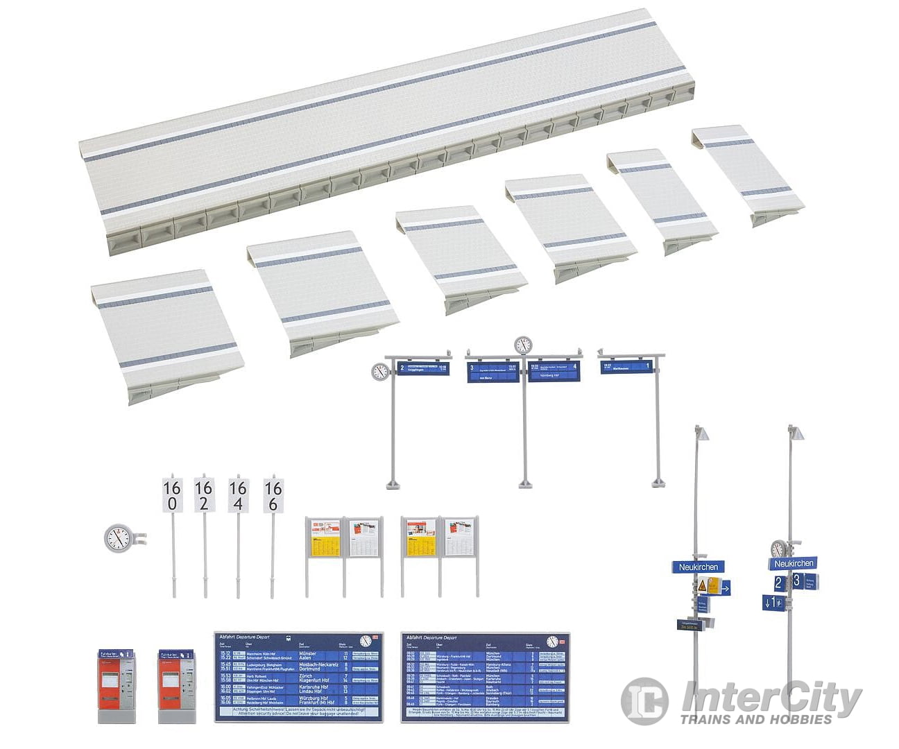 Faller 120100 Ho Modern Platform For C Track Structures