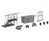 Faller 120139 Ho Compressor House Pipe Blow Frame Poker Stand Structures