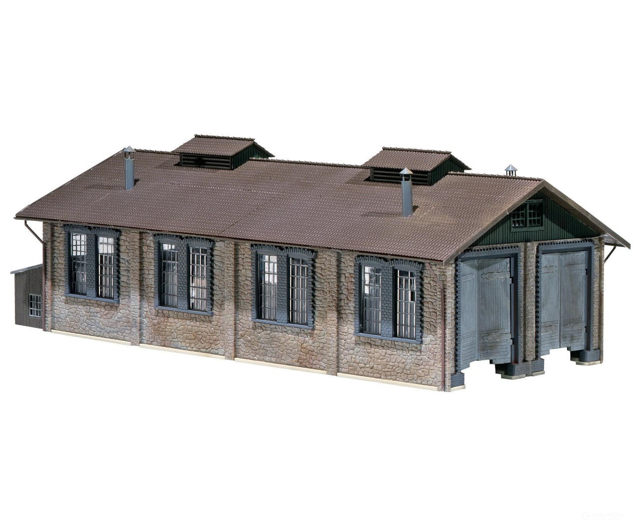 Faller 120165 Ho Locomotive Shed 2 Stalls Structures