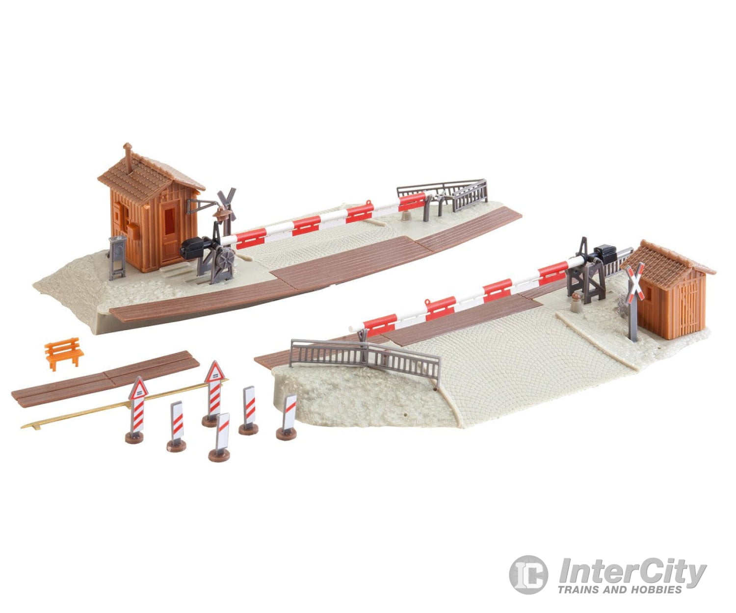 Faller 120172 Ho Guarded Level Crossing Structures