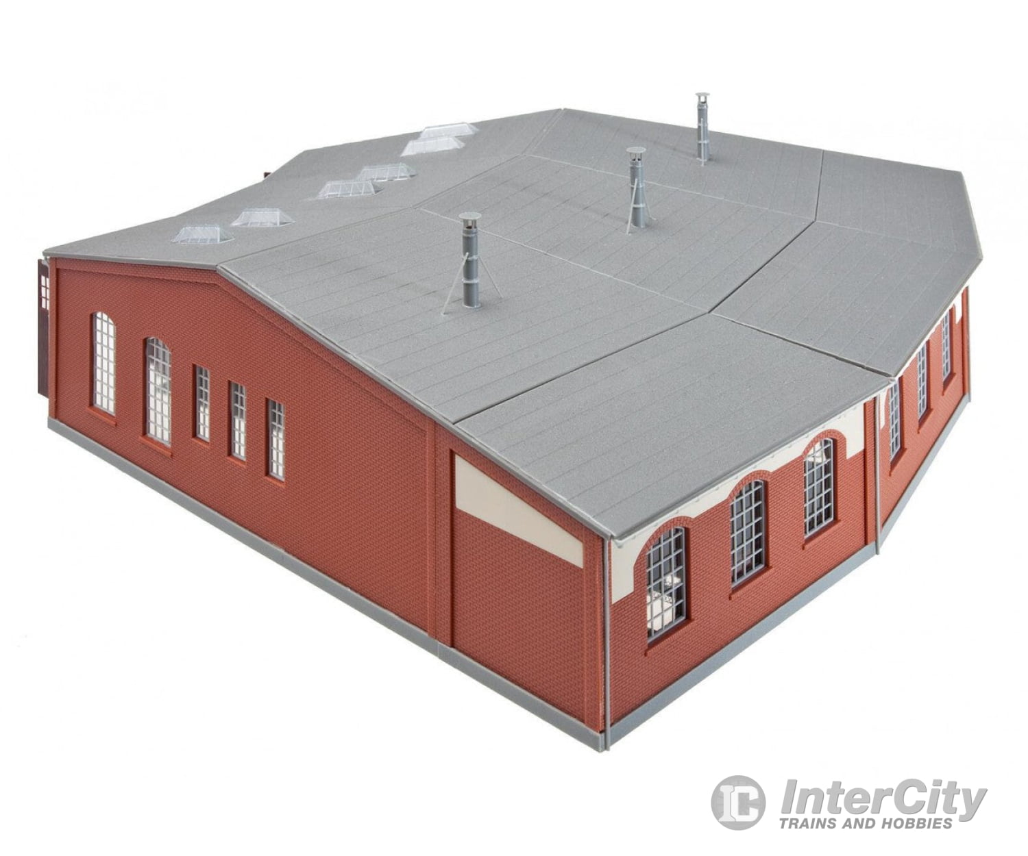 Faller 120177 Ho 3-Stall Roundhouse (Long Type) Structures